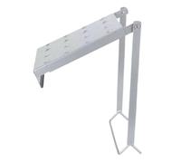 Plan de travail pour escaliers, support de travail, panneau | Support stable 150 kg pour équipements mécaniques électriques, peintres, réparation, construction