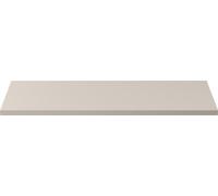 Plan De Travail Pour Salle De Bain 100 Cm En Mdf Cachemire Mat Pour Lavabo À Poser