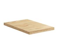 Plan De Travail Pour Salle De Bain 30 Cm Chêne Huilé – Mdf 2,5 Cm D'épaisseur