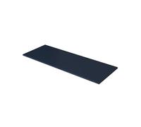 Plan de travail salle de bain Nicole 120 cm - MDF durable - Résistant aux rayures | Couleur : Bleu marine | 120 x 1.8 x 45.5