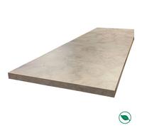 Plan de travail stratifié HPL pierre naturelle 3000 x 650 x 38 mm FSC FORESTEA Dimensions : 3000 mm x 650 mm x 38 mm