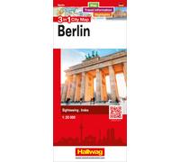 Plan de ville - Berlin | Hallwag - 3 in 1 City maps