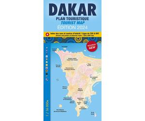 Plan de ville - Dakar & environs | Laure Kane