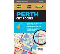 Plan de ville de poche n° 661 - Perth | UBD Gregory's