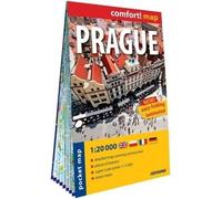 Plan de ville de poche plastifié de Prague 1:20 000