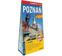 Plan de ville de Poznan laminé 1:22 000