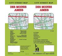 Plan de ville - Des Moines, Ames (Iowa) | GM Johnson