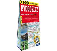 Plan de ville en papier de Bydgoszcz 1:20 000