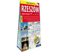 Plan de ville en papier de Rzeszów 1:20 000