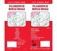Plan de ville - Florence et Muscle Shoals (Alabama) | GM Johnson