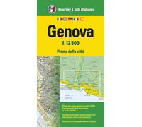 Plan de ville - Gênes (Italie) | Touring Club Italiano