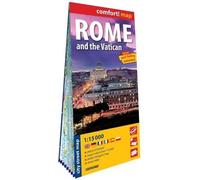 Rome et le Vatican 1/15.000 (carte grand format laminée - plan de ville)