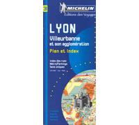 Plan de ville : Lyon, Villeurbanne, 1:10 000