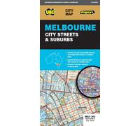 Plan de ville n° 362 - Melbourne City Streets & Suburbs | UBD Gregory's