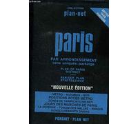 Plan de ville : Paris par arrondissements