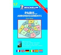Plan de ville : Paris par arrondissements, numéro 57