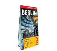 Comfort Map - Carte Berlin 1/15.000 - Grand format laminée - Plan de ville