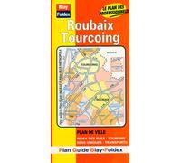 Plan de ville : Roubaix - Tourcoing (avec un index)