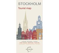 Plan de ville - Stockholm (en anglais) | Norstedts - Tourist map