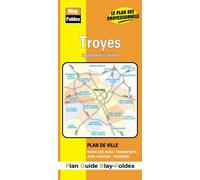 Plan de ville : Troyes (avec un index)