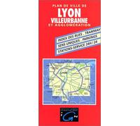 Plan de Villes : Lyon et agglomération (avec livret)