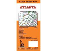 Plan des rues - Atlanta (Géorgie) | GM Johnson