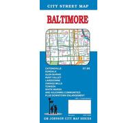 Plan des rues - Baltimore (Maryland) | GM Johnson