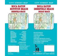 Plan des rues - Boca Rato, Deerfield Beach, Delray Beach, Boynton Beach (Floride) | GM Johnson