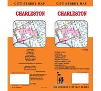 Plan des rues - Charleston, Caroline du Sud | GM Johnson