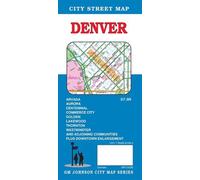 Plan des rues - Denver (Colorado) | GM Johnson
