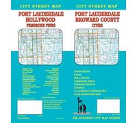 Plan des rues - Fort Lauderdale, Villes du comté de Broward, Hollywood, Pembroke Pines | GM Johnson