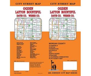 Plan des rues - Ogden, Layton, Bountiful, Davis Co., Weber | GM Johnson