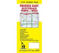 Plan des rues - Phoenix Est (Arizona) | GM Johnson
