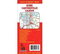 Plan des rues - Rome, Cartersville et Calhoun City | GM Johnson