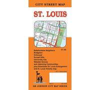 Plan des rues - Saint-Louis, Missouri | GM Johnson