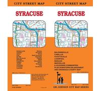 Plan des rues - Syracuse, New York | GM Johnson