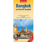 Plan détaillé imperméable - Bangkok & environs | Nelles Map