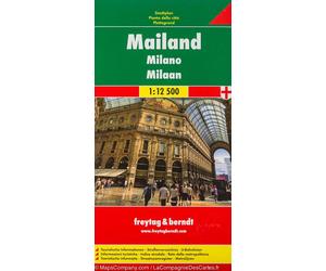 Plan détaillé - Milan (Italie) | Freytag & Berndt