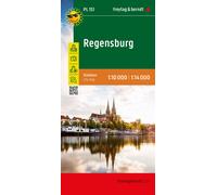 Plan détaillé - Ratisbonne / Regensburg (Bavière) | Freytag & Berndt