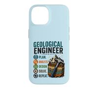 Plan d'ingénieur géologique Analyser la Conception Résoudre Répéter Coque pour iPhone 14