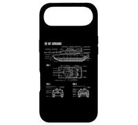 Plan du Char Principal américain M1A1 Abrams Coque pour iPhone Air