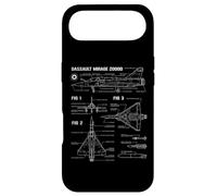 Plan du Chasseur français Dassault Mirage 2000D Coque pour iPhone Air
