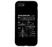 Plan du Chasseur français Dassault Mirage 2000D Coque pour iPhone SE (2020) / 7/8