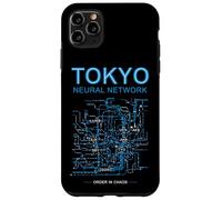 Plan du métro de Tokyo Cyberpunk Circuit Imprimé Coque pour iPhone 11 Pro Max