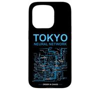 Plan du métro de Tokyo Cyberpunk Circuit Imprimé Coque pour iPhone 15 Pro