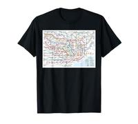 Plan du métro de Tokyo - Japon T-Shirt
