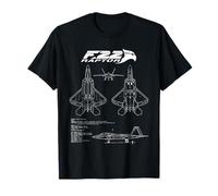 Plan du Raptor F22 T-Shirt