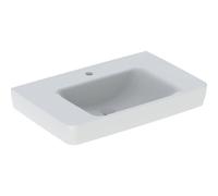 Plan Geberit Renova, lavabo avec plateau, 75 x 48 cm, 1 trou de robinetterie,...