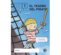 Plan lector primaria - EL TESORO DEL PIRATA: Guía de lectura del libro El tesoro del pirata - Libro de ejercicios de comprensión lectora para primero de primaria - Con pautas para una mejor escritura