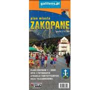 Plan miasta - Zakopane 1:11 500 - Zakopane 1:11 500 (voyages, guide de voyage en polonais)